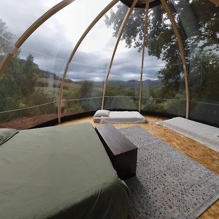 Les Cabanes- Bulle Du Grand Chene Luxe tent *